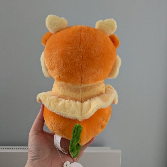 Mofusand Orange Dragon Plush (tag slightly damaged) - Picture 3 of 5